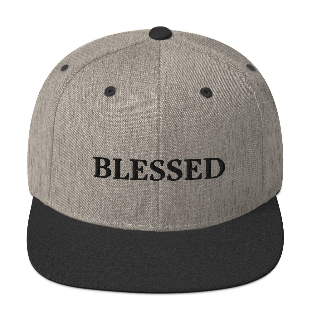 Stylistic Designs Blessed Snapback Hat