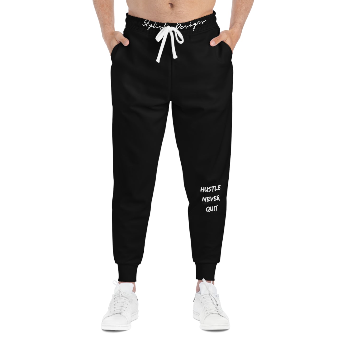 Stylistic Designs Hustle Never Quit Joggers