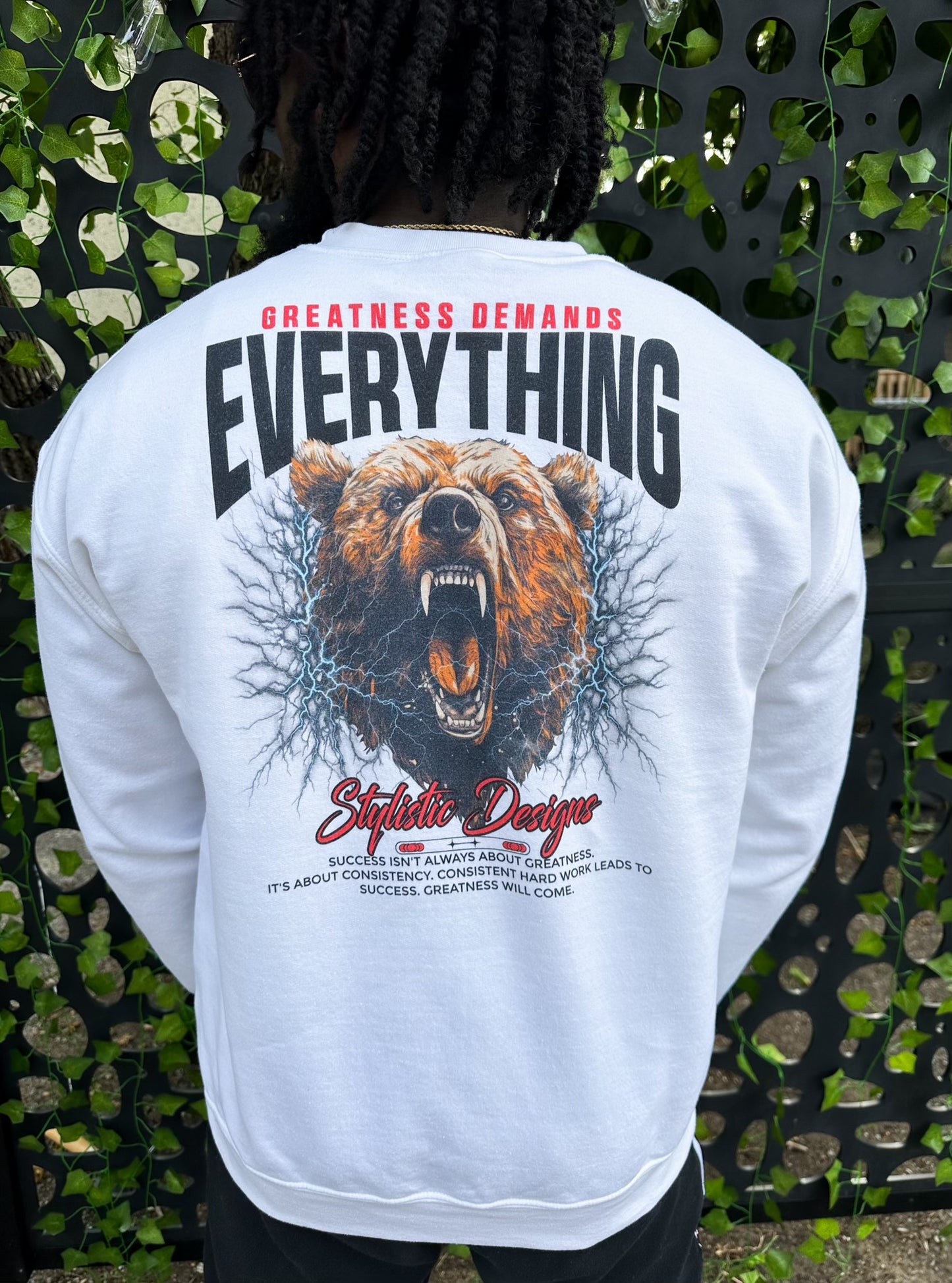 Greatness Demands Everything Crewneck