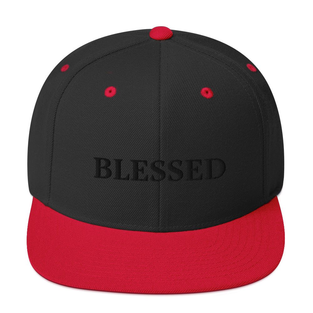 Stylistic Designs Blessed Snapback Hat