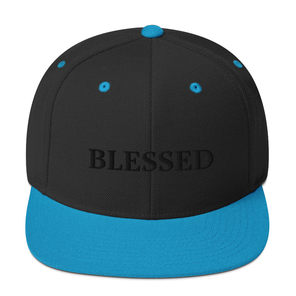 Stylistic Designs Blessed Snapback Hat