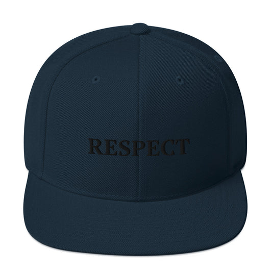 Respect Snapback Hat