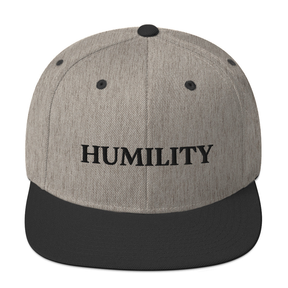 Humility Snapback Hat