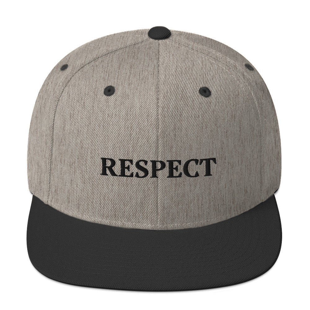 Respect Snapback Hat