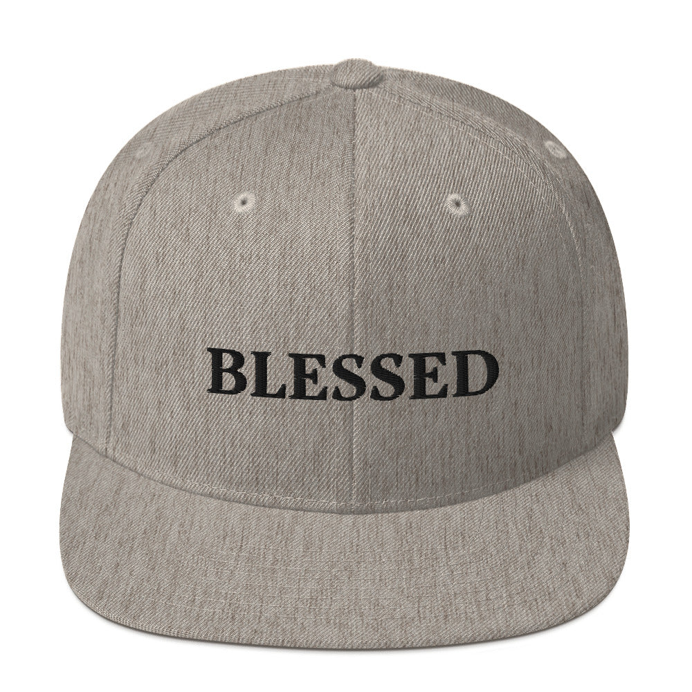 Stylistic Designs Blessed Snapback Hat