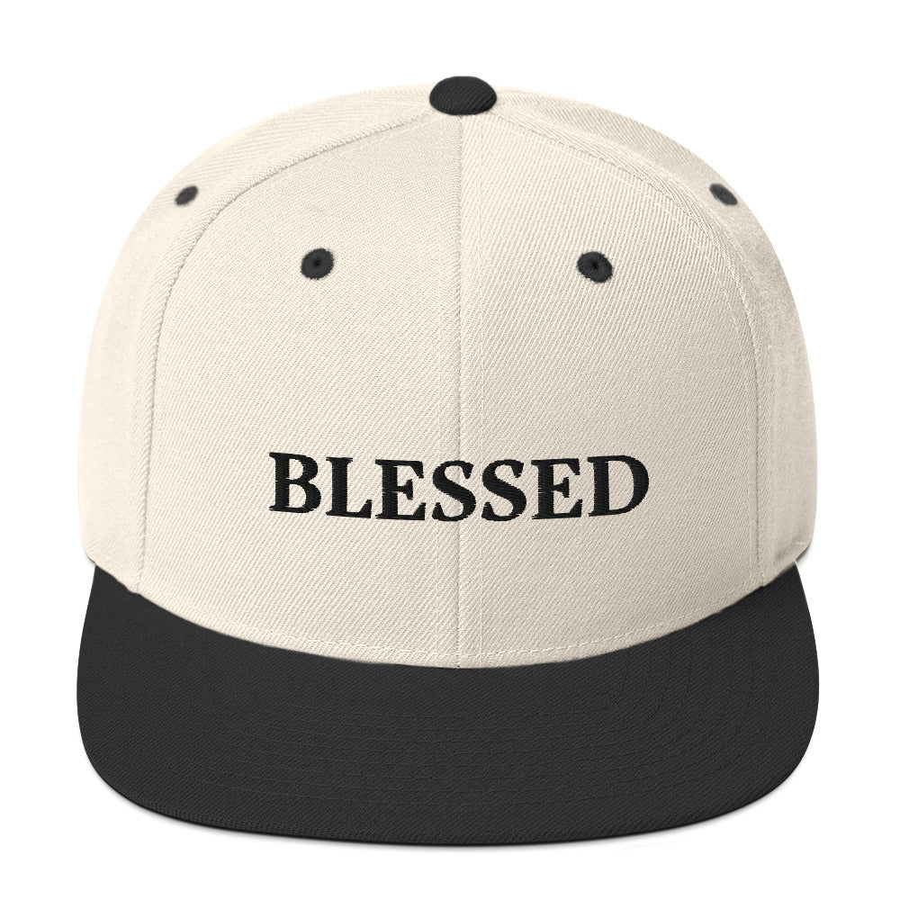 Stylistic Designs Blessed Snapback Hat