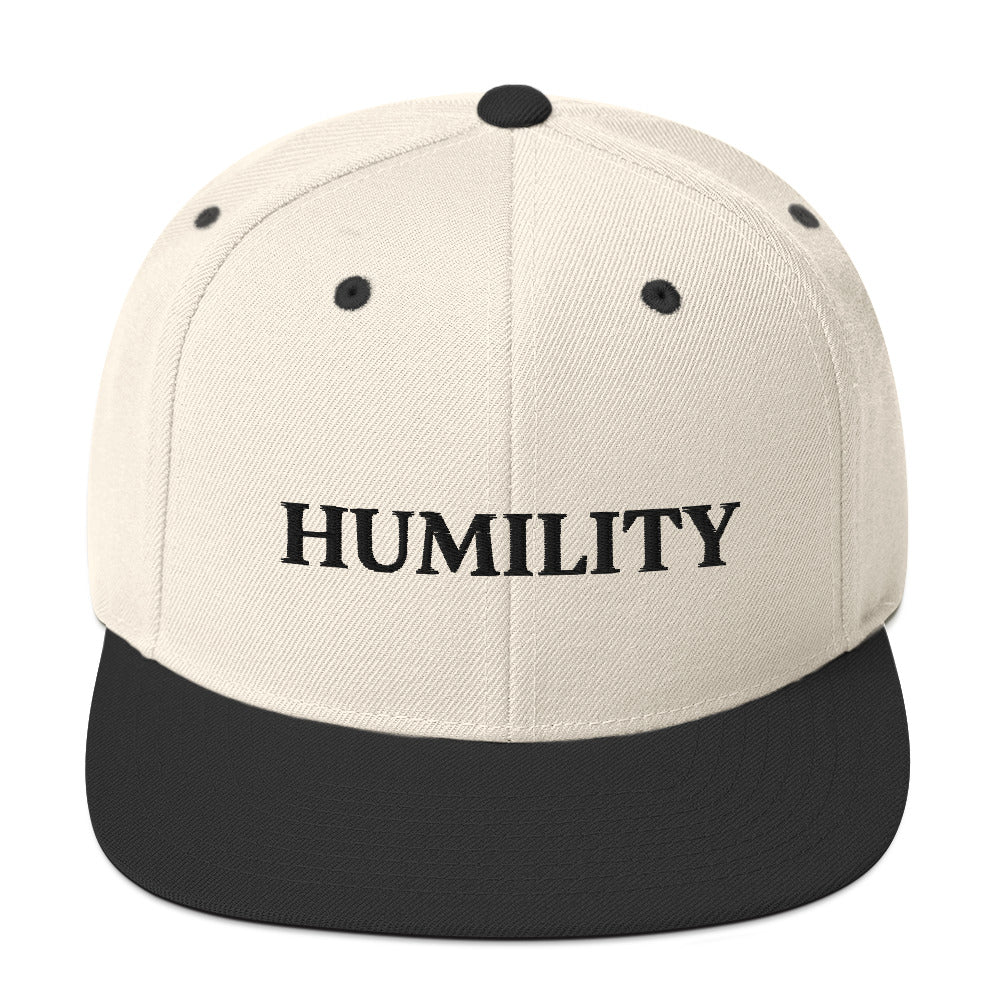 Humility Snapback Hat