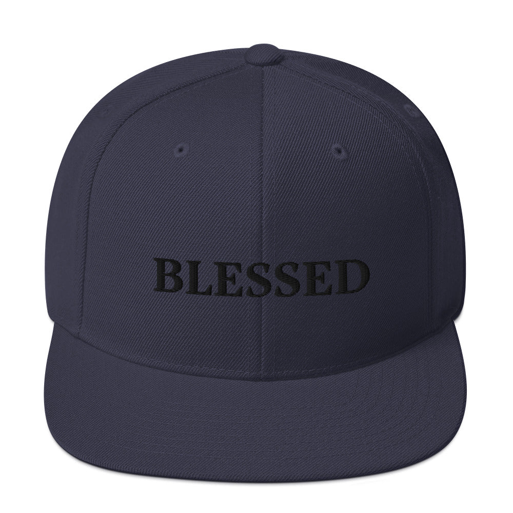 Stylistic Designs Blessed Snapback Hat