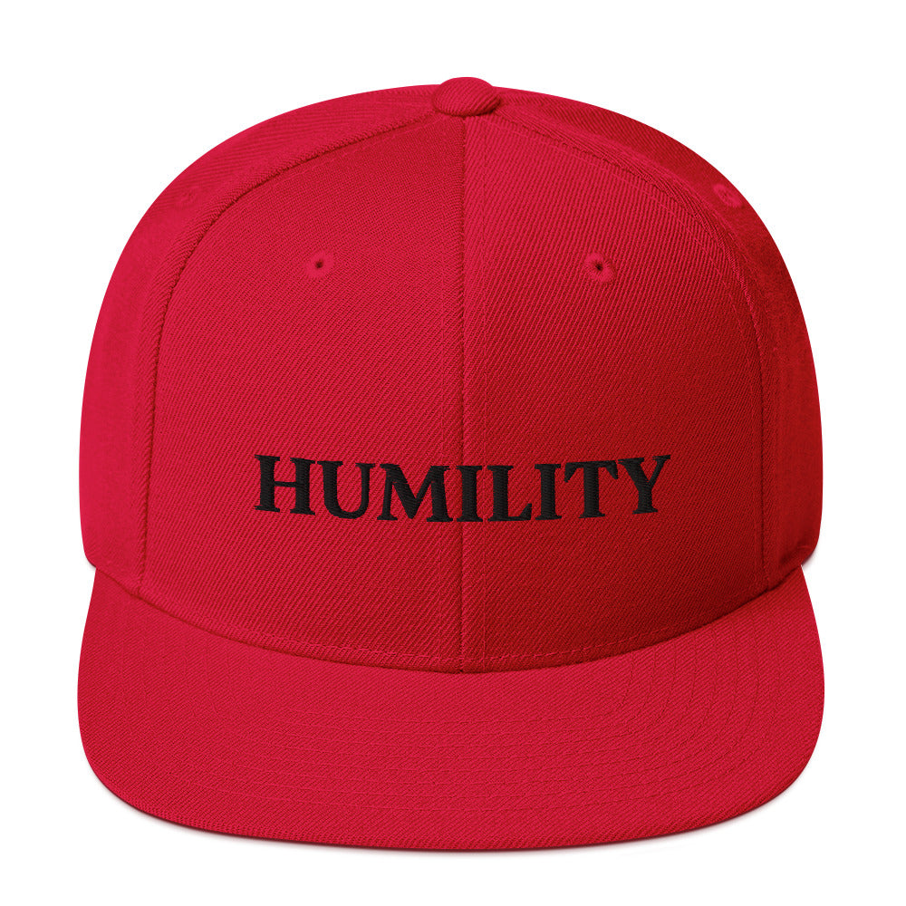 Humility Snapback Hat