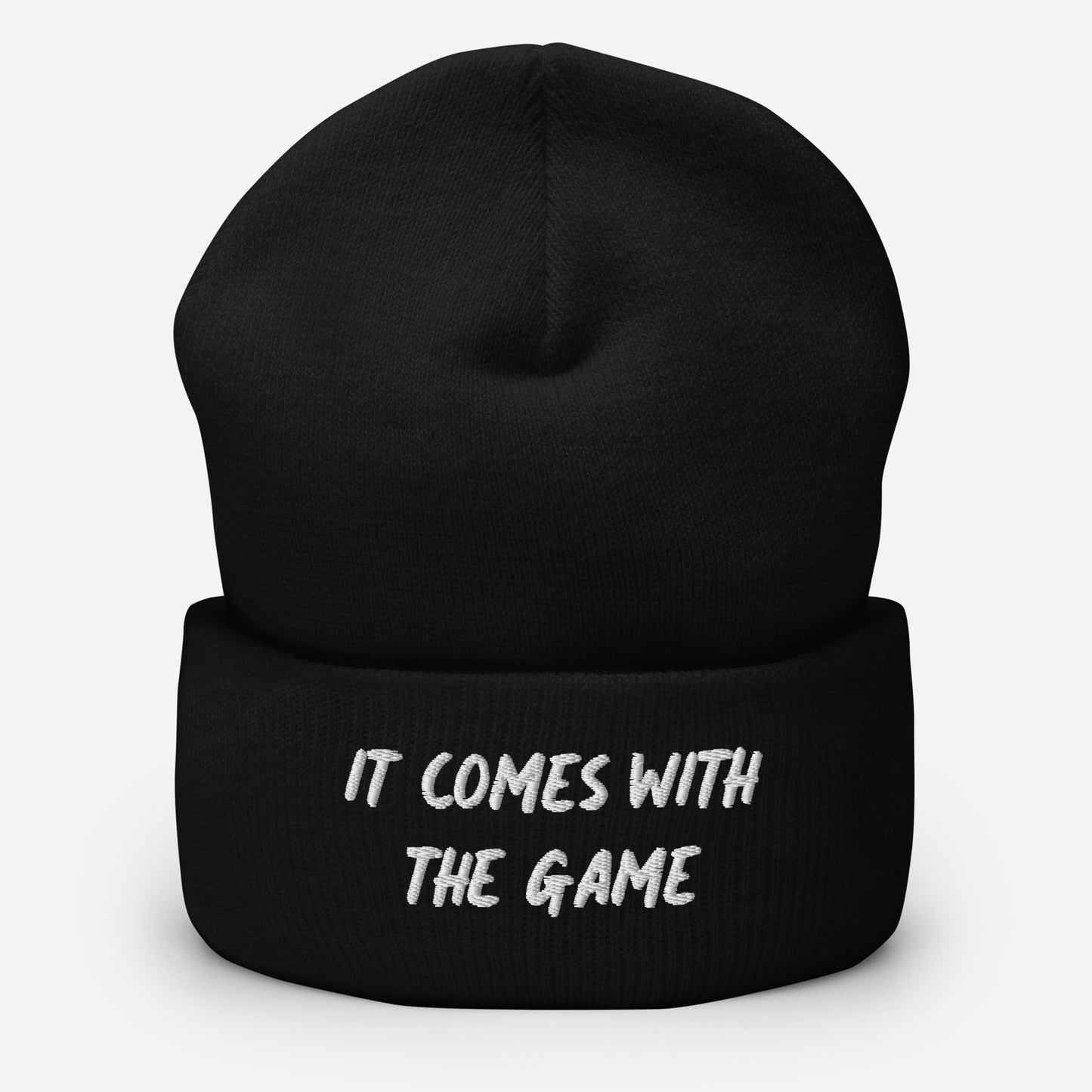 It comes with the Game Cuffed Beanie