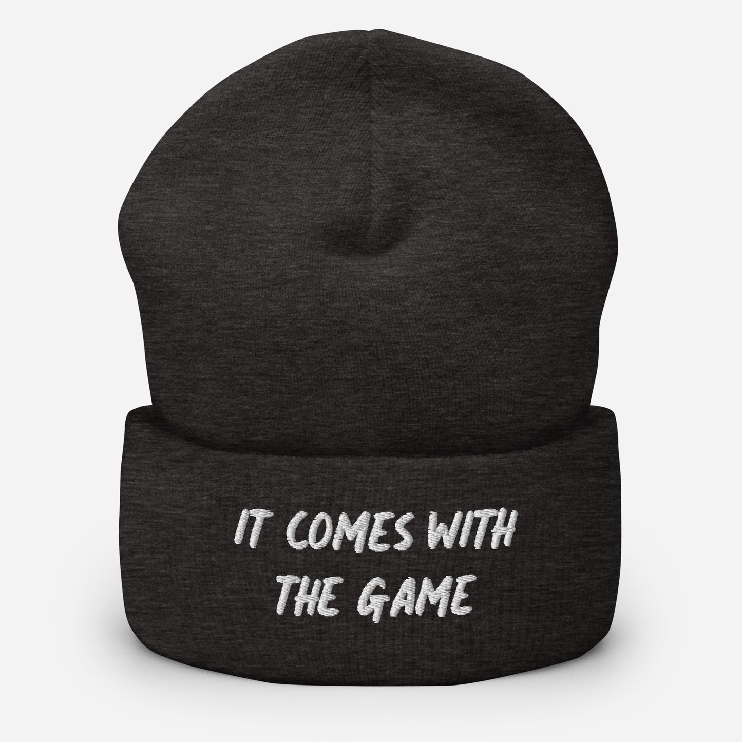 It comes with the Game Cuffed Beanie