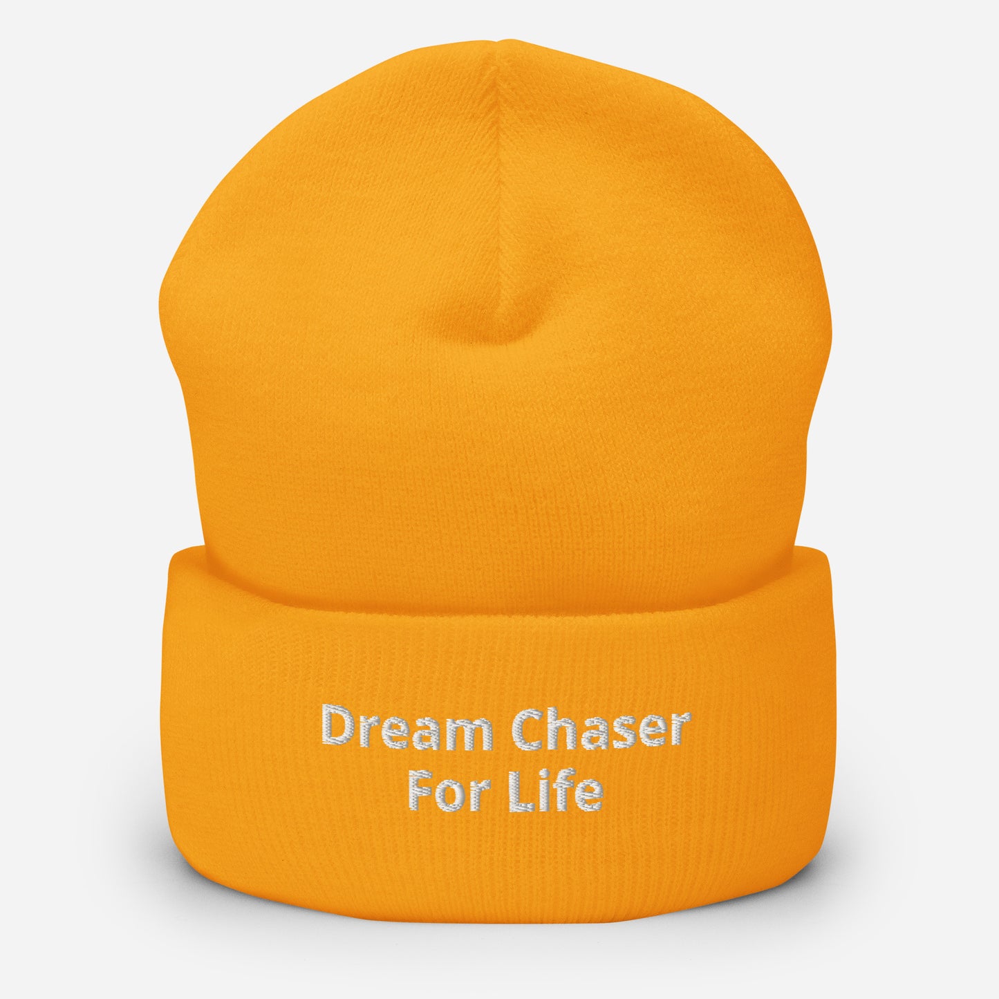 Dream Chaser for Life Cuffed Beanie