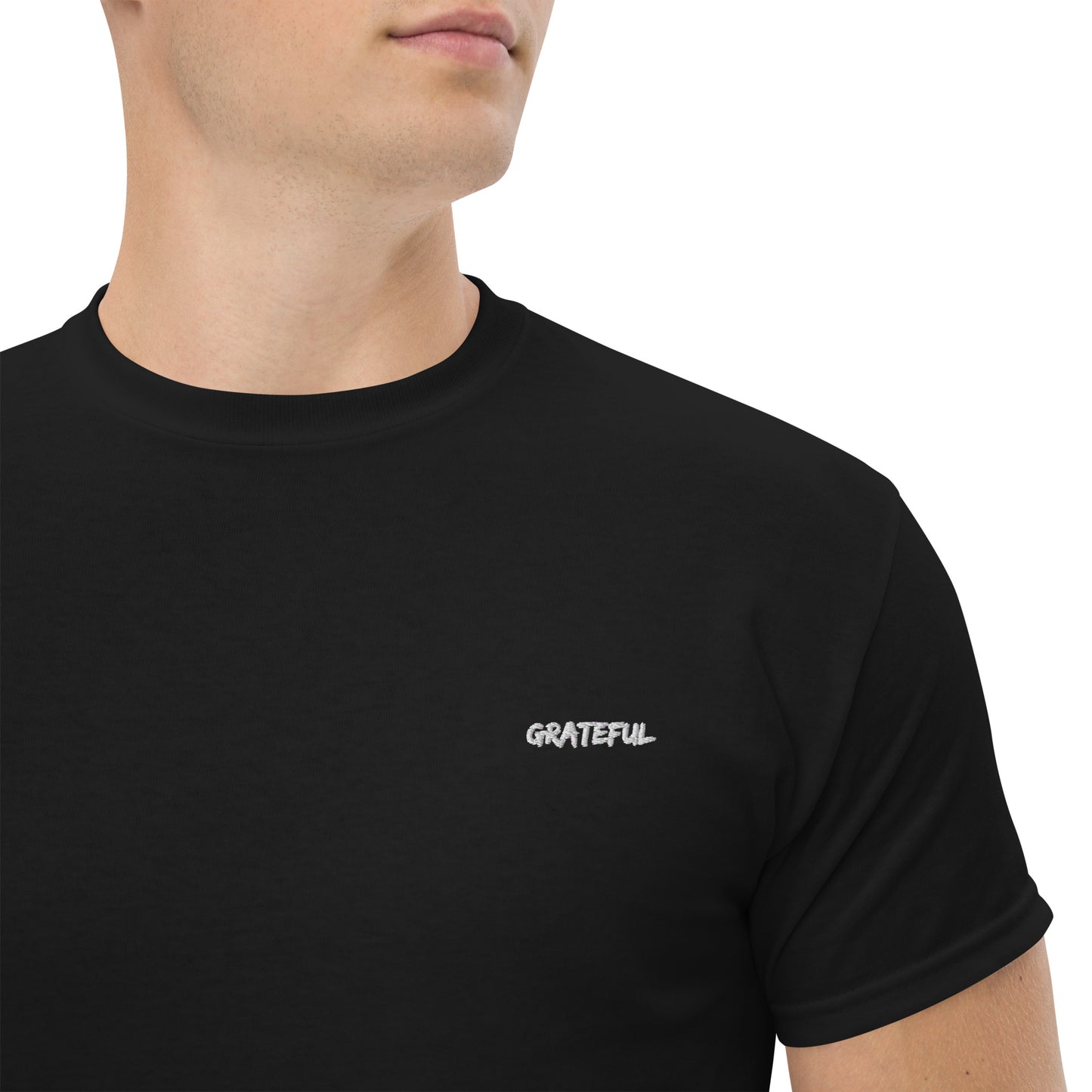 Grateful Embroidered T-shirt