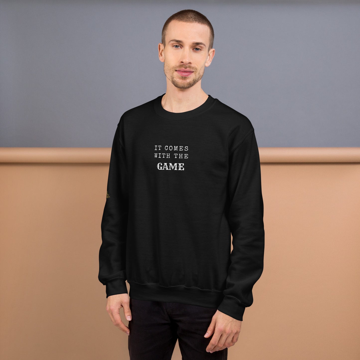 It comes with the Game Crewneck