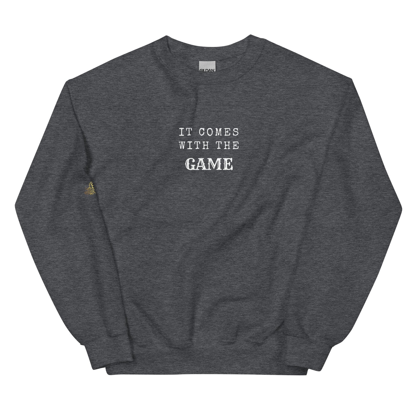 It comes with the Game Crewneck