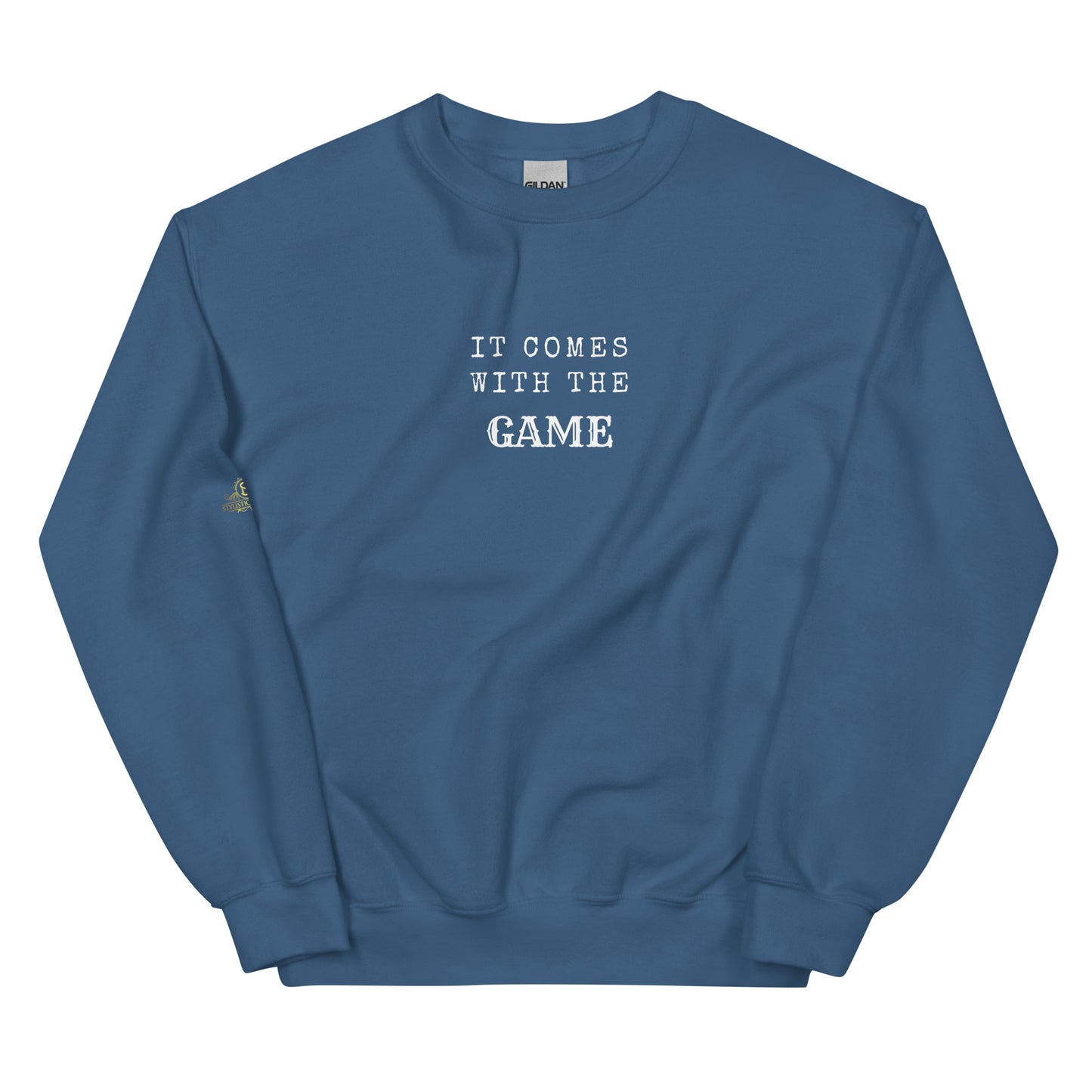 It comes with the Game Crewneck