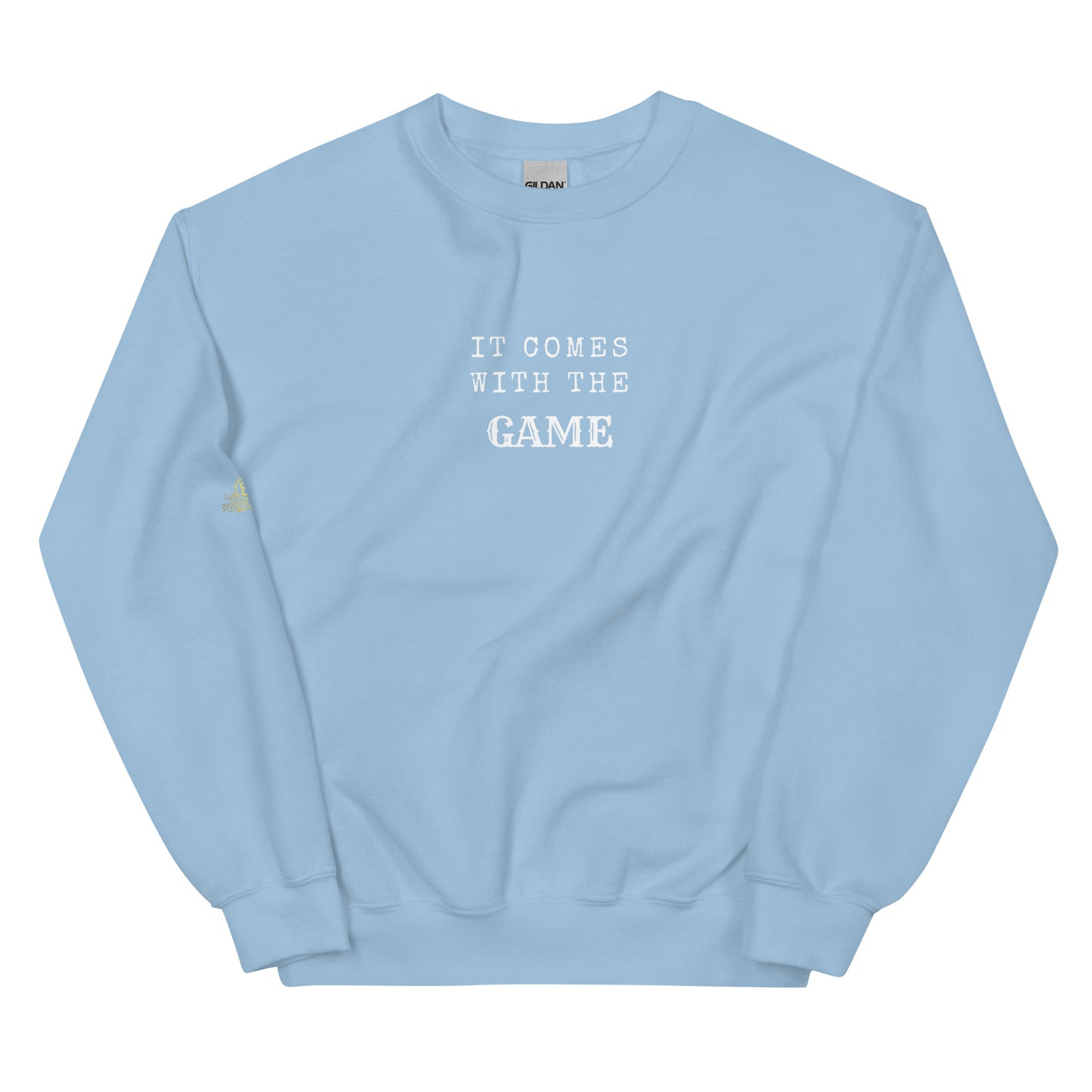 It comes with the Game Crewneck