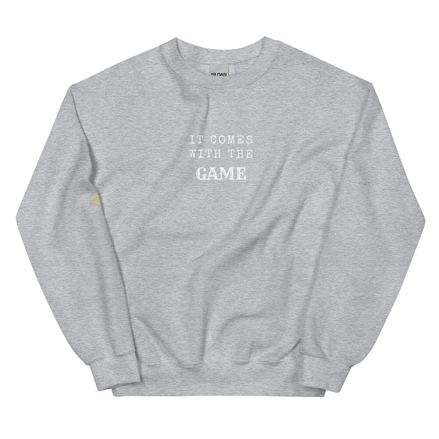 It comes with the Game Crewneck